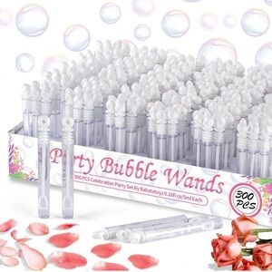 Mini bubble wands